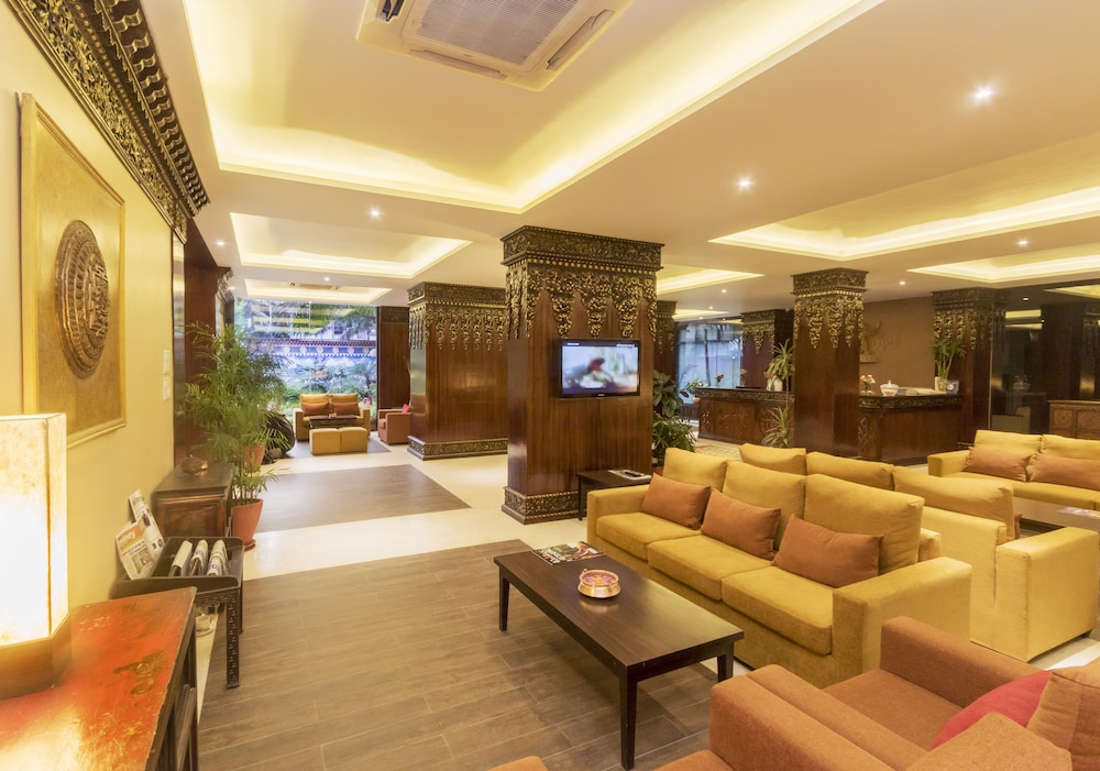 Hotel Tibet International Kathmandu 2018 Reviews Booking View From Hotel Featured Image Lobby Sitting Area