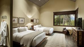 Premium bedding, free WiFi, linens
