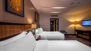 Minibar, in-room safe, blackout drapes, iron/ironing board