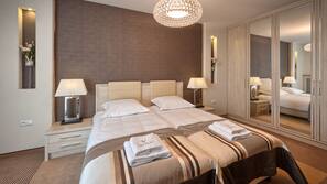 Premium bedding, in-room safe, desk, blackout curtains