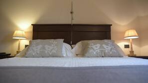 Duntäcken, Select Comfort-madrasser och minibar
