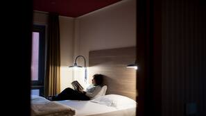 Premium bedding, in-room safe, individually decorated, desk