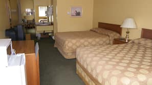 Free WiFi, linens