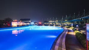Indoor pool, 2 outdoor pools, pool cabanas (surcharge), pool umbrellas