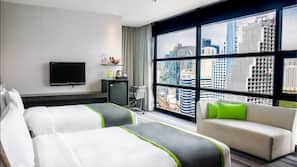 1 bedroom, premium bedding, pillow top beds, minibar