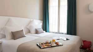 Premium bedding, minibar, in-room safe, desk