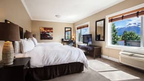 Premium bedding, pillow top beds, in-room safe, individually decorated