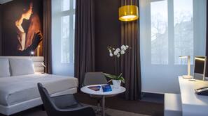 Minibar, in-room safe, free cots/infant beds, free WiFi