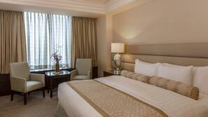 Premium bedding, minibar, in-room safe, desk