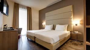 Een minibar, een kluis op de kamer, gratis babybedden, gratis wifi