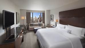 Premium bedding, down duvet, pillow top beds, minibar