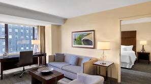 Premium bedding, down duvet, pillow top beds, minibar