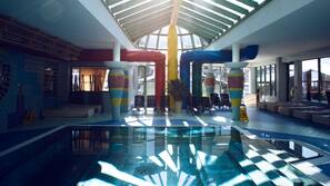 Indoor pool, outdoor pool