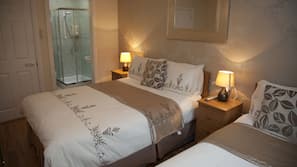 Memory foam beds, individually decorated, individually furnished
