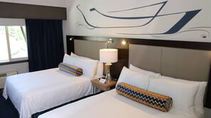 In-room safe, desk, iron/ironing board, rollaway beds