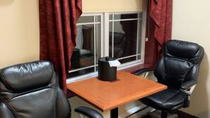 Desk, iron/ironing board, free cribs/infant beds, rollaway beds