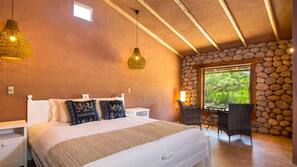 Cofres nos quartos, individualmente decorados