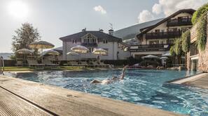 Indoor pool, outdoor pool