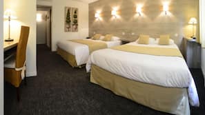 Premium bedding, in-room safe, desk, soundproofing