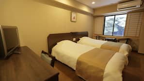 In-room safe, desk, laptop workspace, blackout drapes
