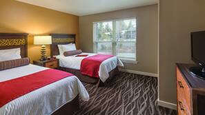 2 bedrooms, iron/ironing board, WiFi, linens
