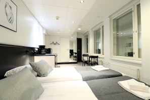 Basic Twin Room (summer balcony) | Laptop workspace, iron/ironing board, free WiFi, bed sheets