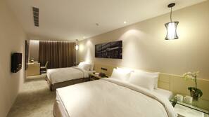 Down comforters, in-room safe, individually decorated