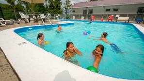Indoor pool, seasonal outdoor pool