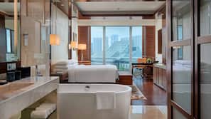Pillowtop beds, minibar, in-room safe, desk