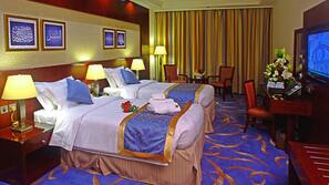 In-room safe, blackout curtains, free cots/infant beds, free WiFi