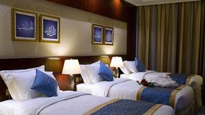 In-room safe, blackout curtains, free cots/infant beds, free WiFi