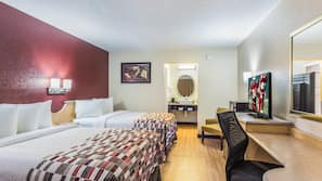 Desk, iron/ironing board, free WiFi, bed sheets