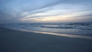 Private beach, beach massages