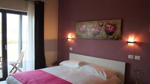 Down duvet, minibar, in-room safe, individually decorated