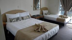 Blackout curtains, soundproofing, iron/ironing board, free WiFi