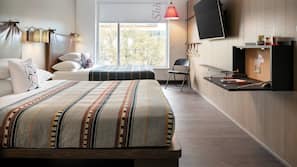 Laptop workspace, free WiFi, bed sheets, wheelchair access