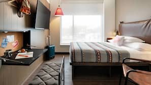 Laptop workspace, free WiFi, bed sheets, wheelchair access