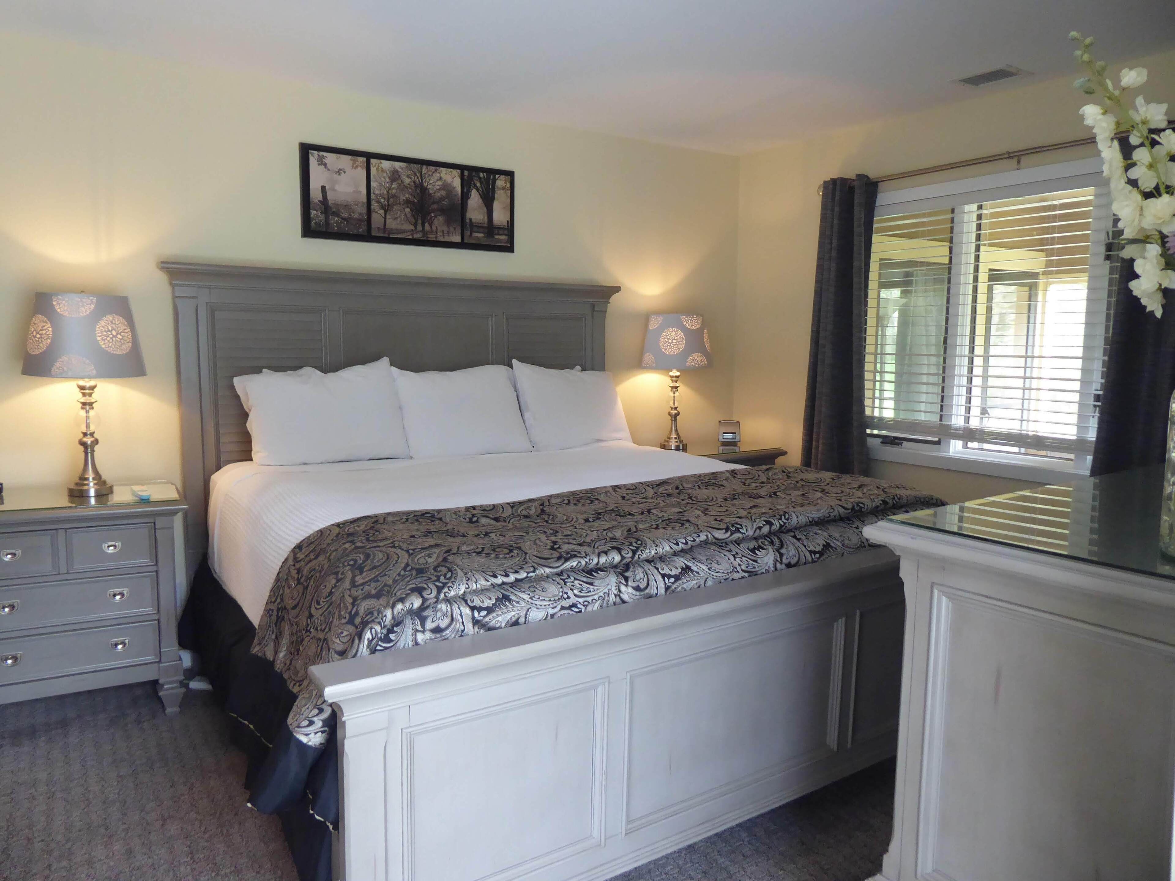 Steps 2 LAKE! Walk to Eagle Ridge Resort~Private Outdoor Pool~WiFi~Fireplace in Galena, United States