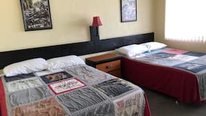 Free WiFi, bed sheets