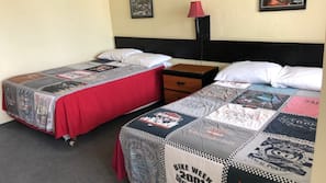 Free WiFi, bed sheets