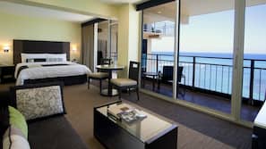 In-room safe, desk, laptop workspace, blackout drapes