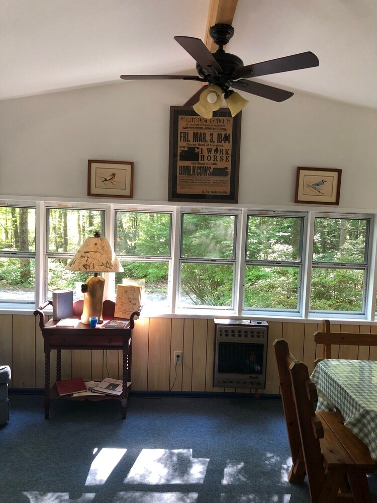 Sawmill Lane Cottage:  Family friendly spot in the woods at the base of Shade Mt