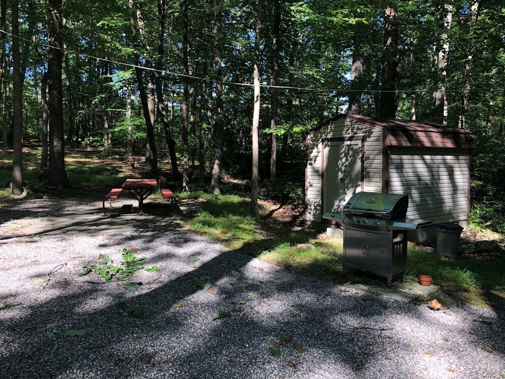 Sawmill Lane Cottage:  Family friendly spot in the woods at the base of Shade Mt