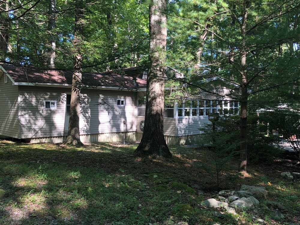 Sawmill Lane Cottage:  Family friendly spot in the woods at the base of Shade Mt