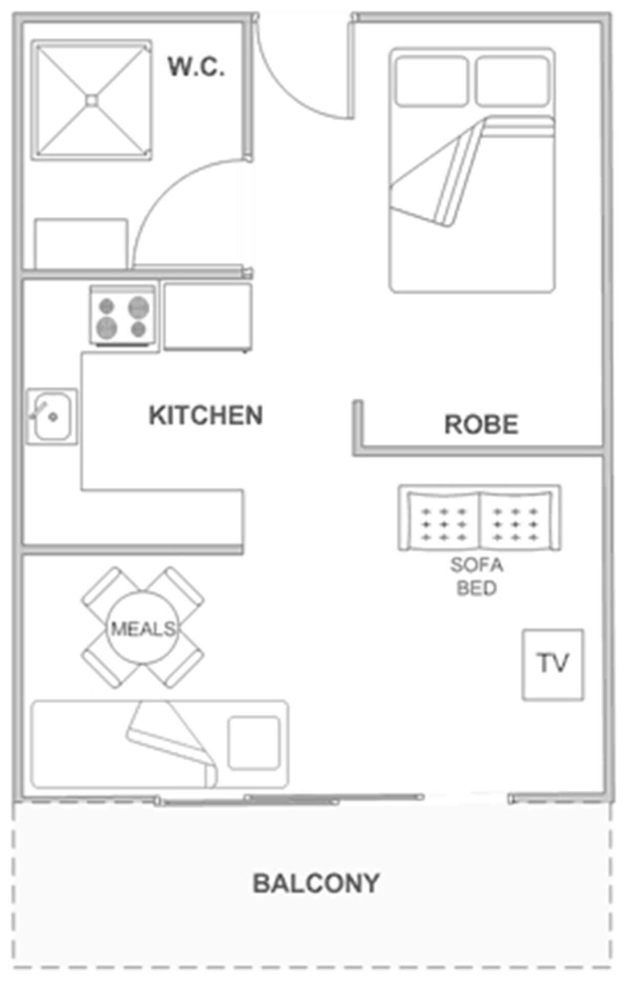 Korora Palms - Bure in Paradise Palms Resort
