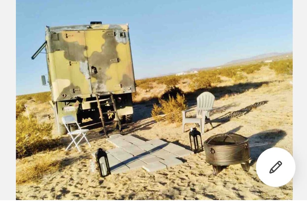 Wow Military Jeep Camping in Joshua Tree