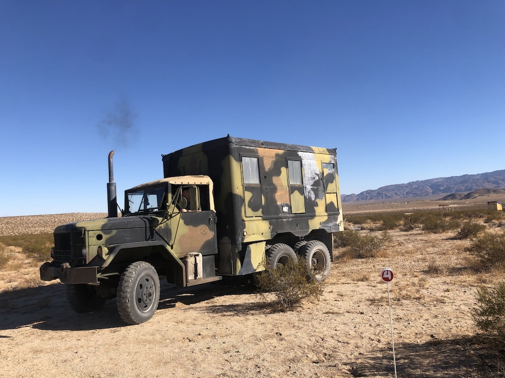 Wow Military Jeep Camping in Joshua Tree