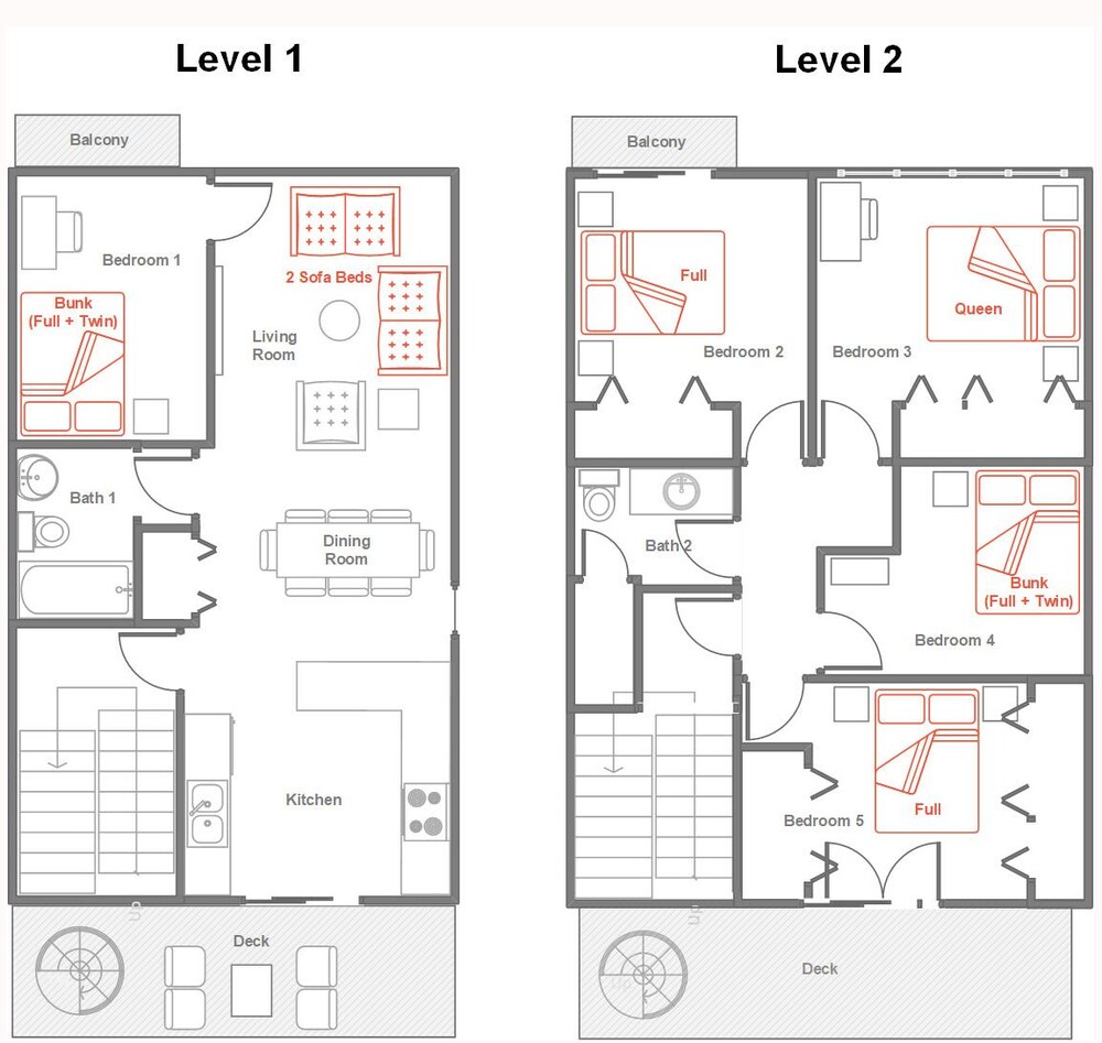 Oasis 2 #3 - Luxurious Penthouse 5br/2ba near McCormick Place & Wintrust Arena