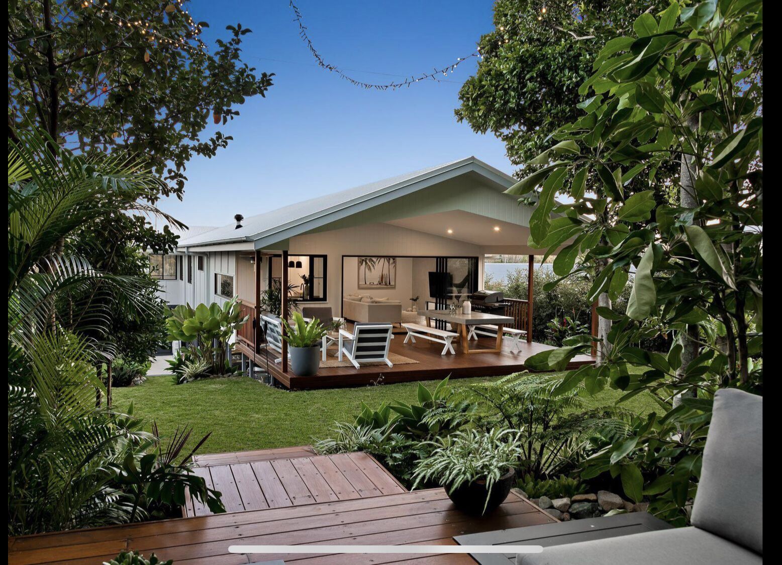 Relax in the Gardens of The Sanctuary Mooloolaba