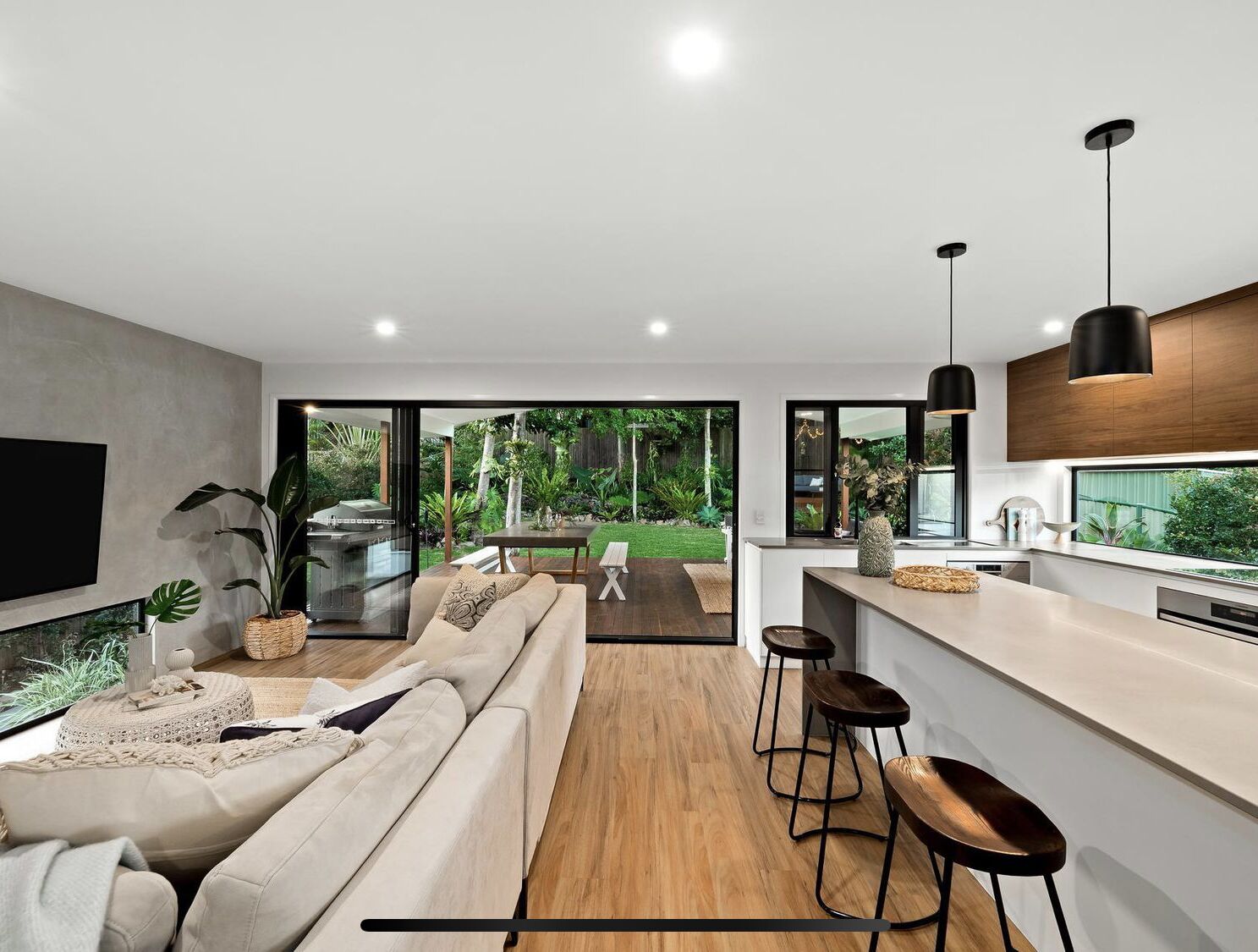 Relax in the Gardens of The Sanctuary Mooloolaba